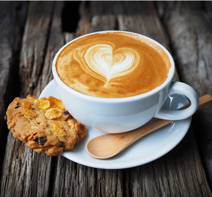 vaso con cafe